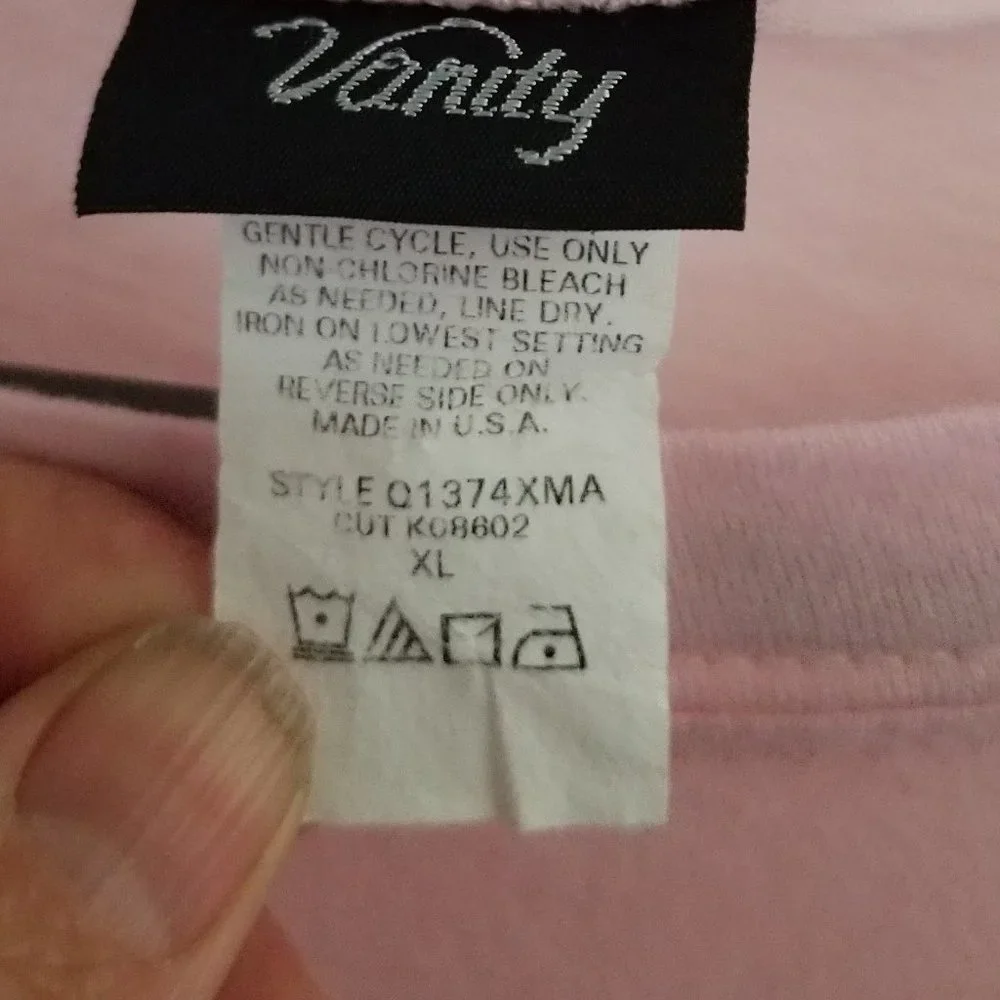 Totatally worth it rhinestudded short sleeve tee - Picture 4 of 6